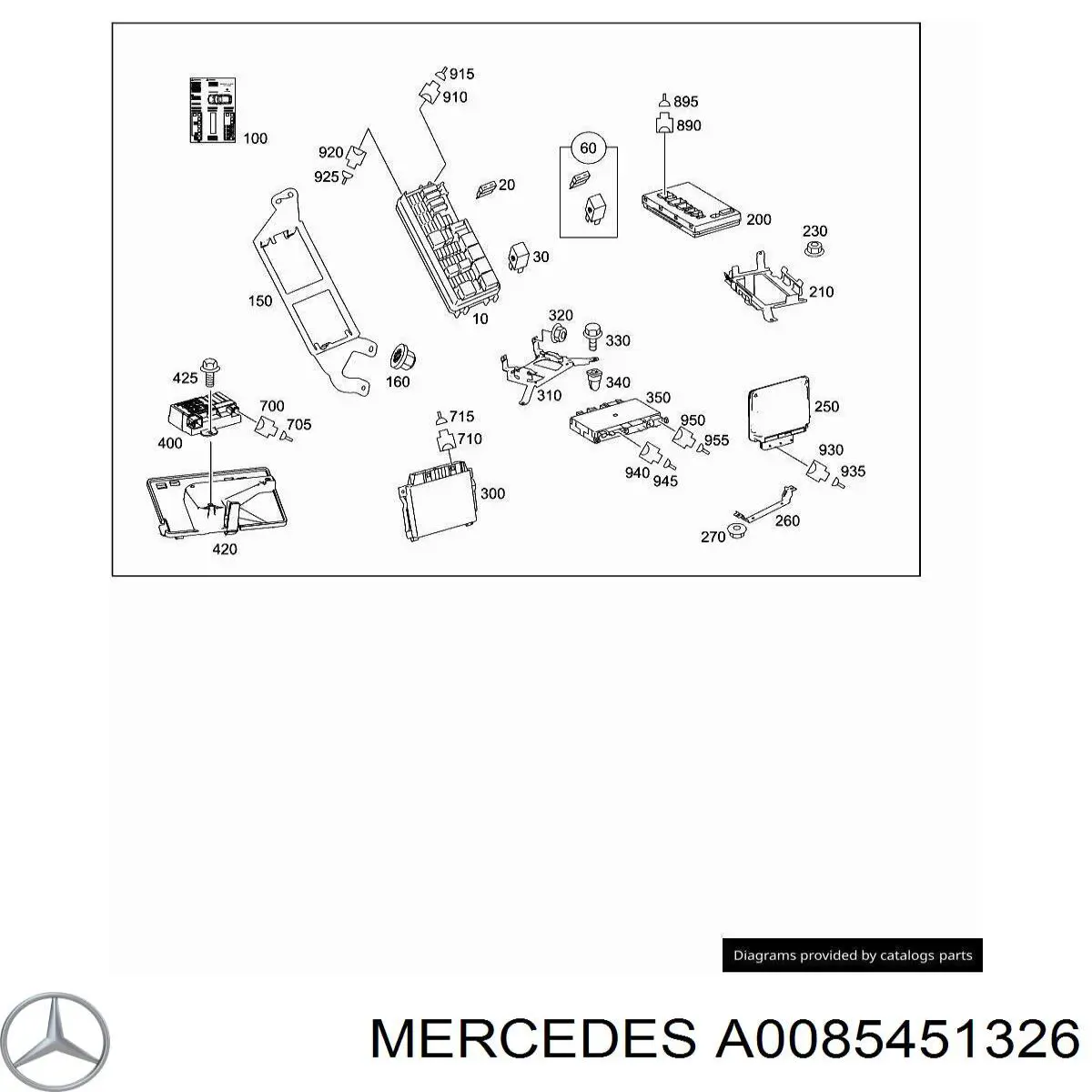  A0085451326 Mercedes