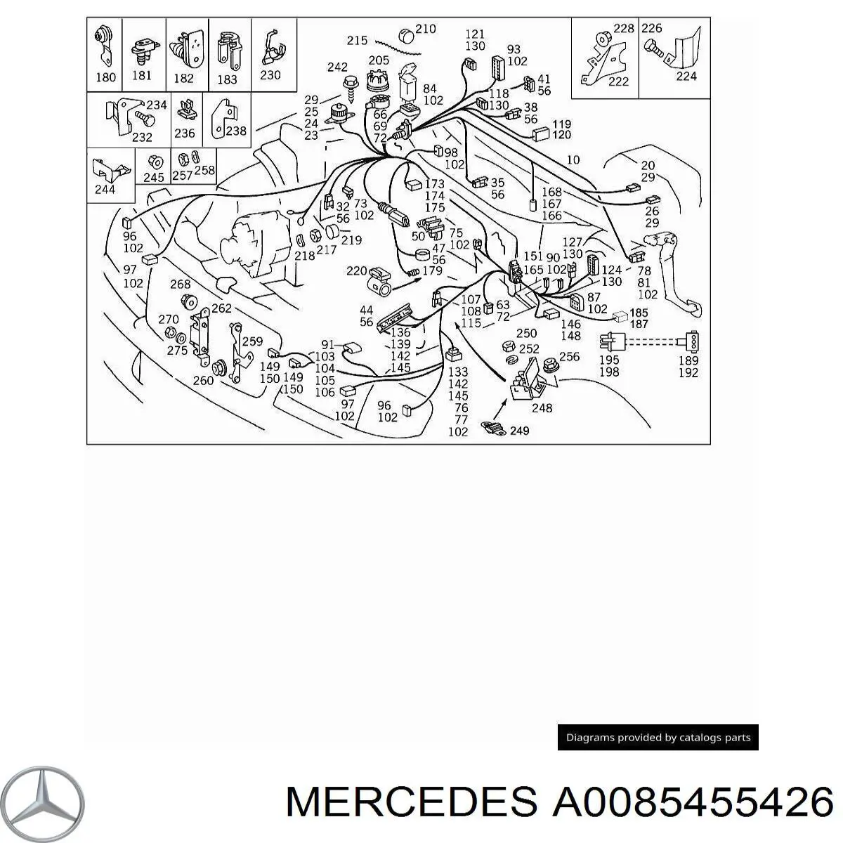  A0085455426 Mercedes