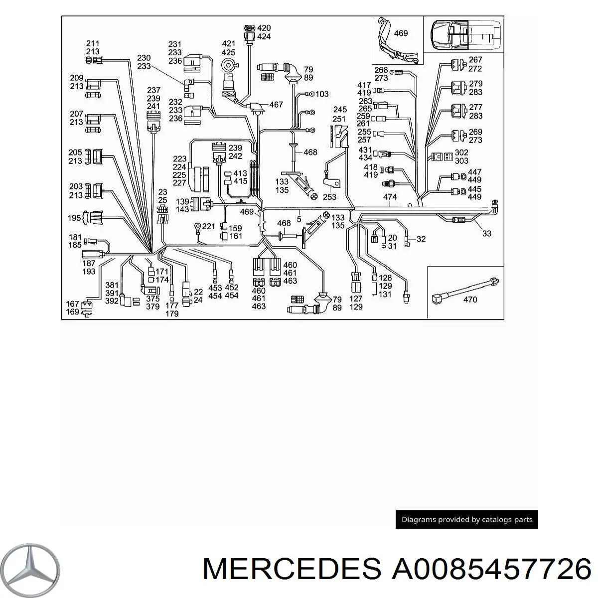 A0085457726 Mercedes 