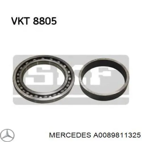 A0089811325 Mercedes Підшипник КПП