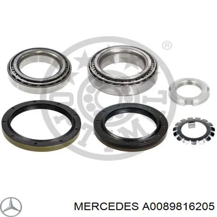 Комплект підшипник маточини передньої Maxgear 331089 ціна, від 31.66 USD