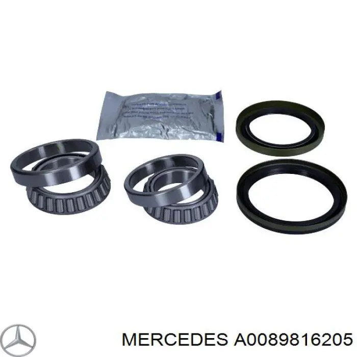 Підшипник ступиці A0089816205 Mercedes