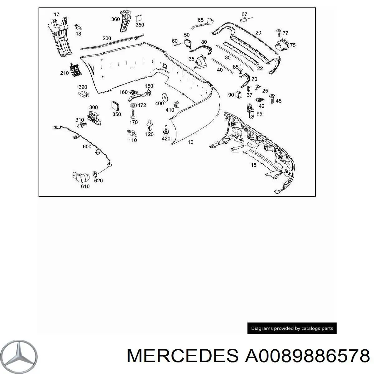 A0089886578 Mercedes 