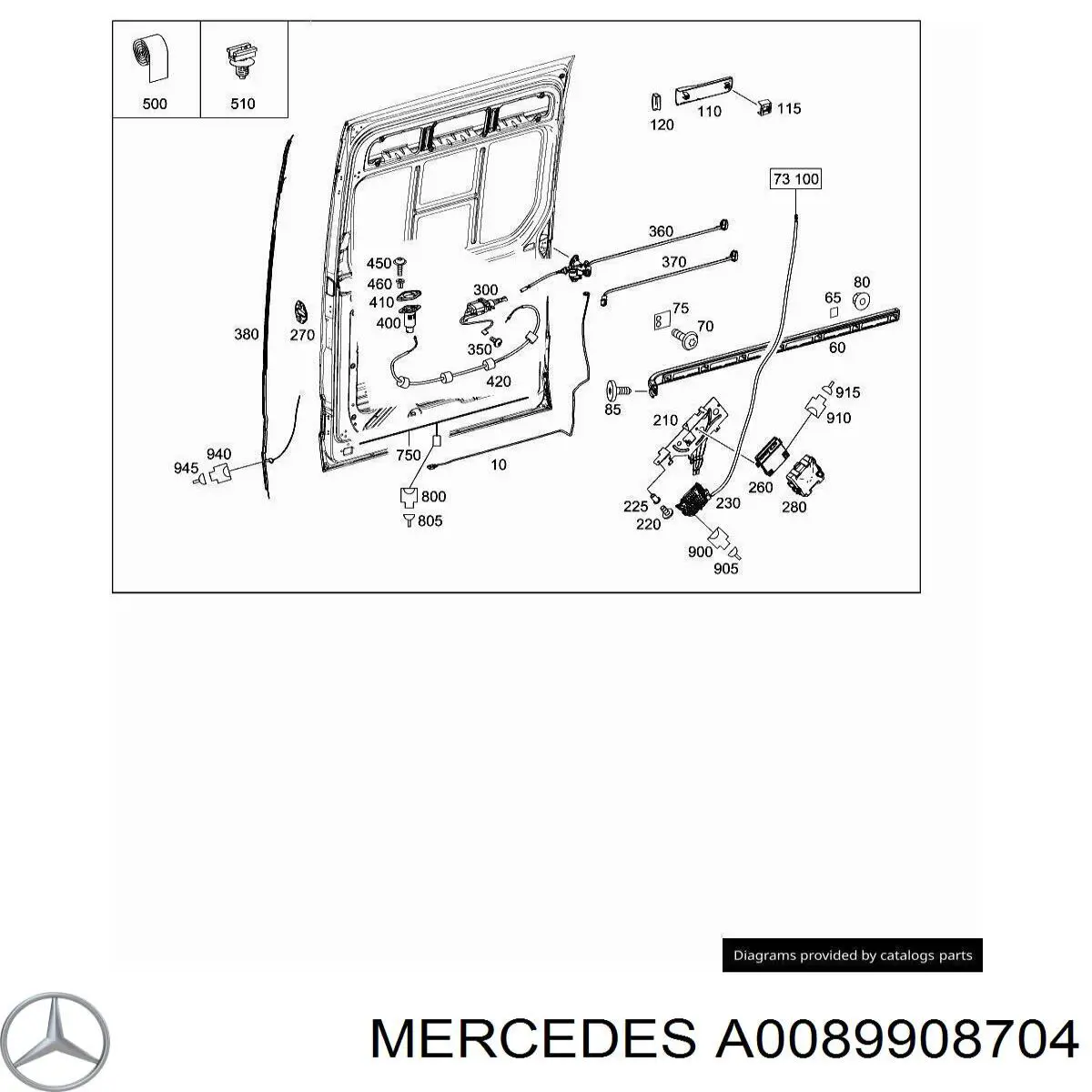 A0089908704 Mercedes 