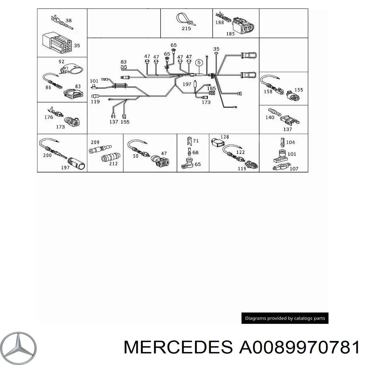  A0089970781 Mercedes