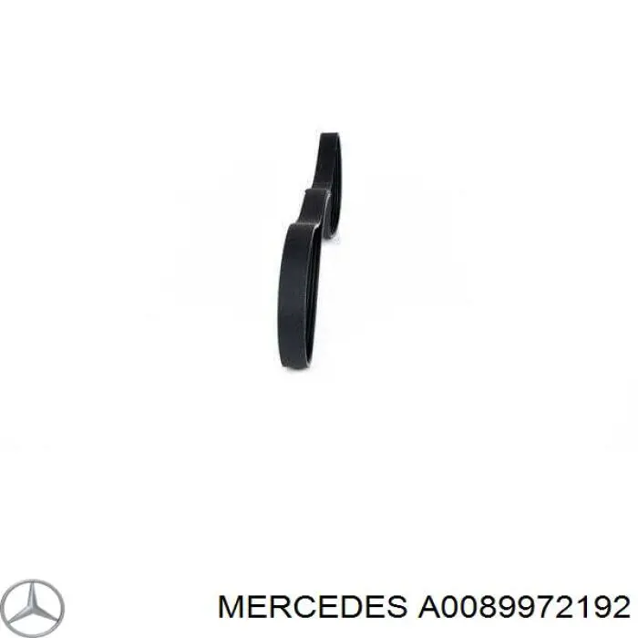 Ремінь приводний, агрегатів A0089972192 Mercedes