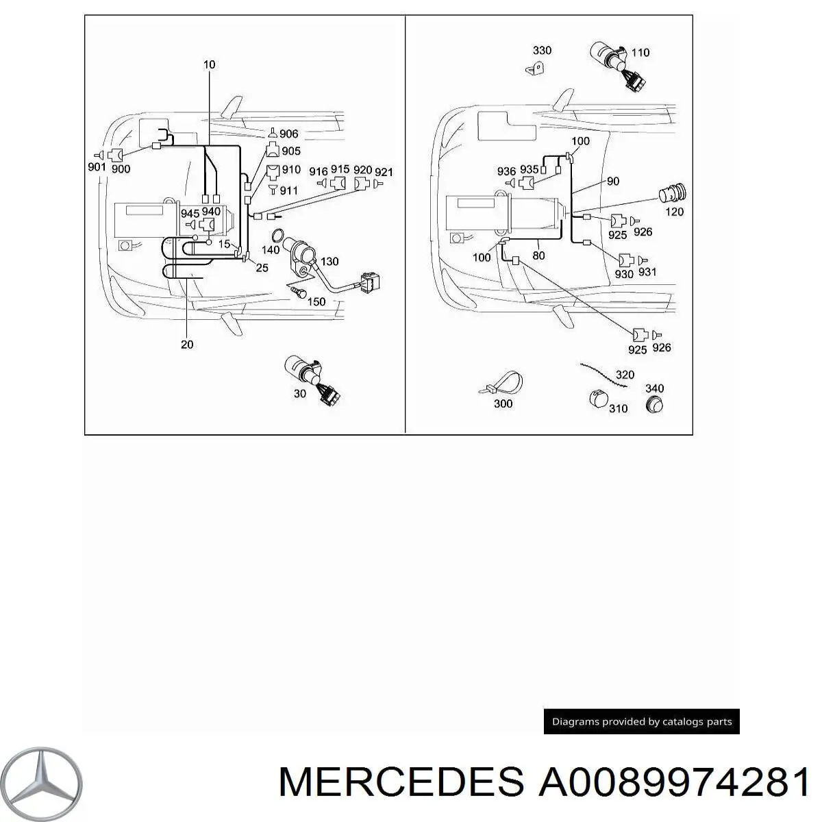  A0089974281 Mercedes