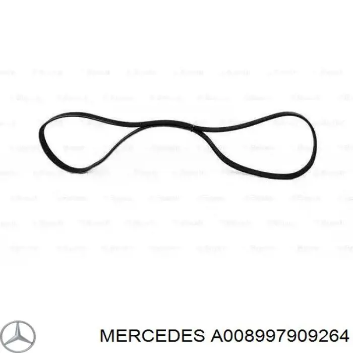 Клиновий ремінь Mercedes A008997909264 ціна, від 12.67 USD