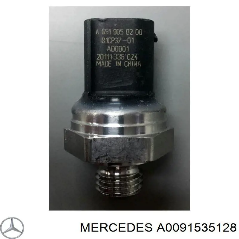 A0091535128 Mercedes датчик тиску вихлопних газів