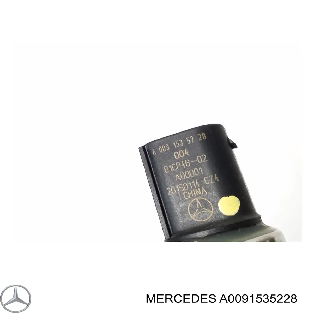 Датчик тиску вихлопних газів Mercedes A0091535228