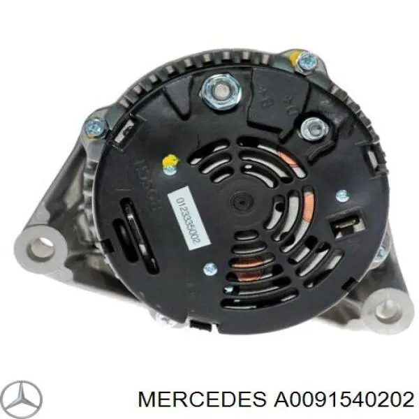 Генератор Mercedes A0091540202 ціна, від 114.03 USD