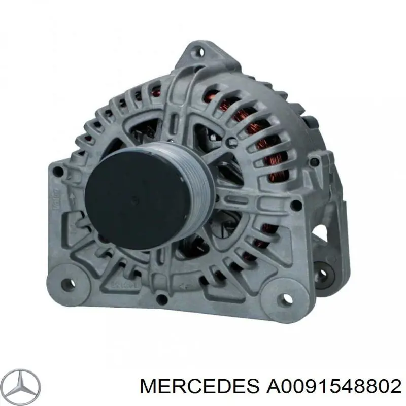 A0091548802 Mercedes генератор