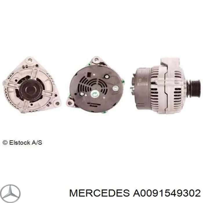 Купити A0091549302 Mercedes Генератор