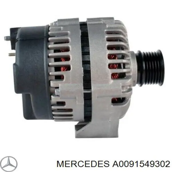 A0091549302 Mercedes генератор
