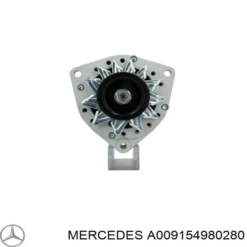 A009154980280 Mercedes Генератор (80А, 28В)