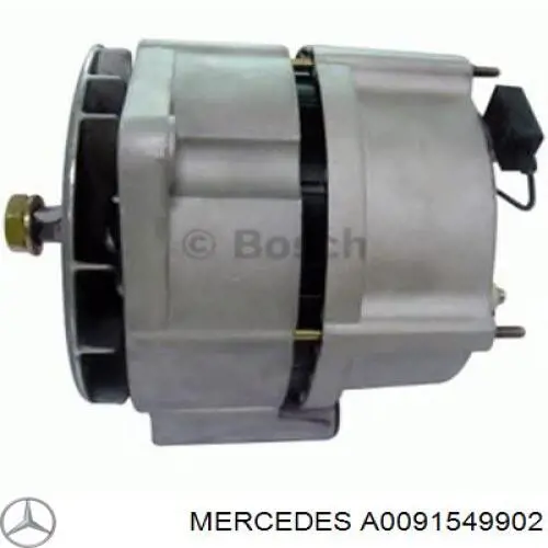 A0091549902 Mercedes Авто генератор