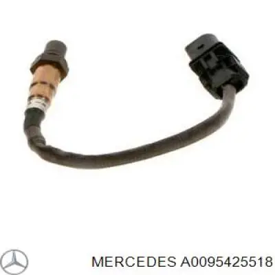 Лямбдазонд, датчик кисню до каталізатора, правий Mercedes A0095425518