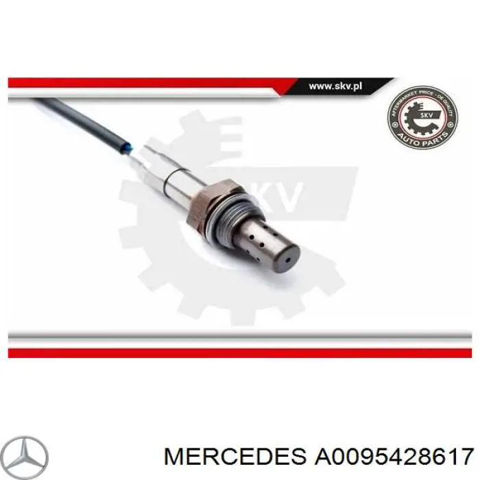 Лямбдазонд, датчик кисню до каталізатора Mercedes A0095428617 ціна, від 28.58 USD