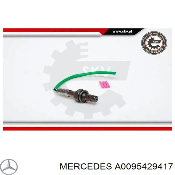 Лямбда датчик кисню Mercedes A0095429417 ціна, від 59.59 USD