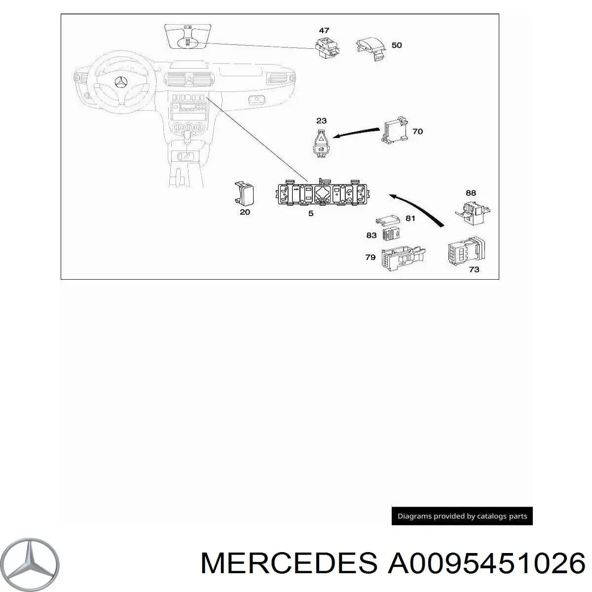 A0095451026 Mercedes 