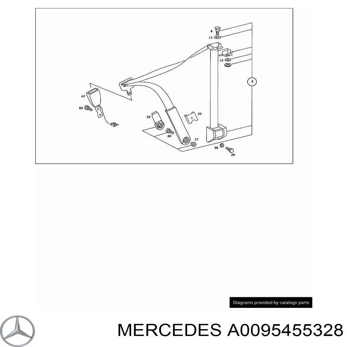  Mercedes A0095455328