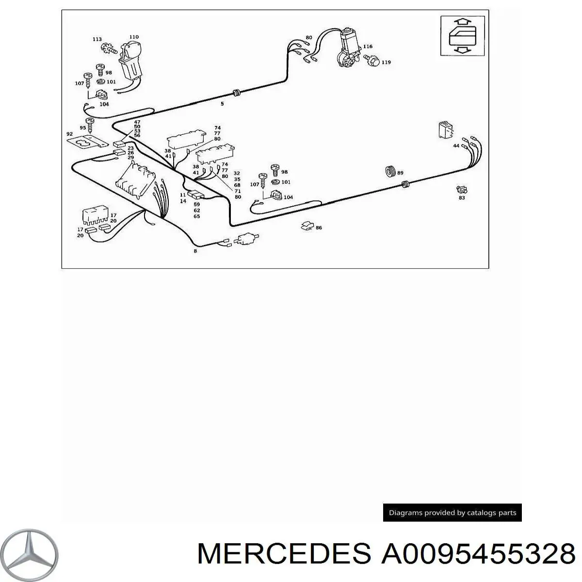 A0095455328 Mercedes 