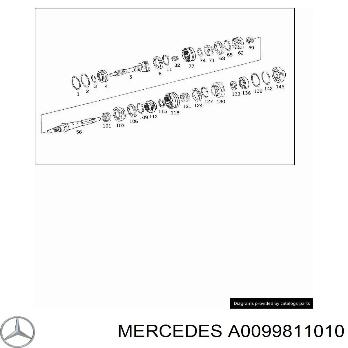  A0099811010 Mercedes