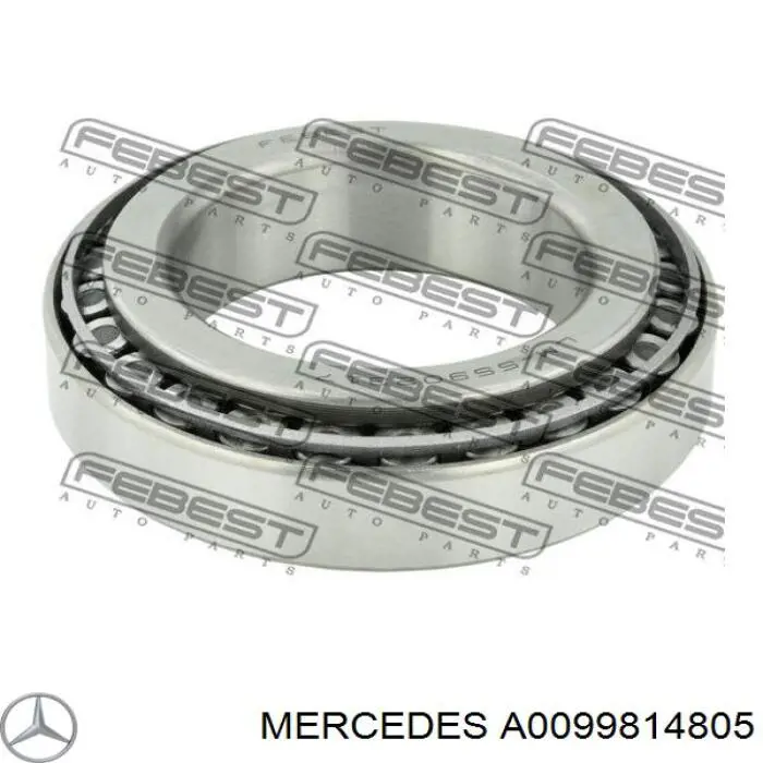 A0099814805 Mercedes підшипник маточини передньої