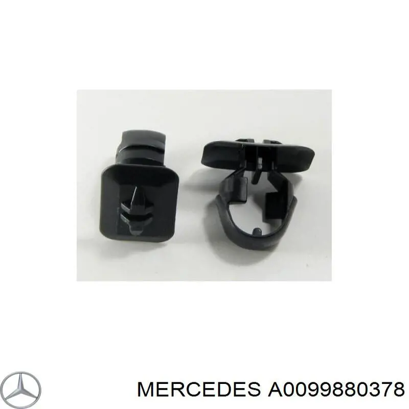 Купити A0099880278 Mercedes Кліпса (пістон) кріплення молдинга двері