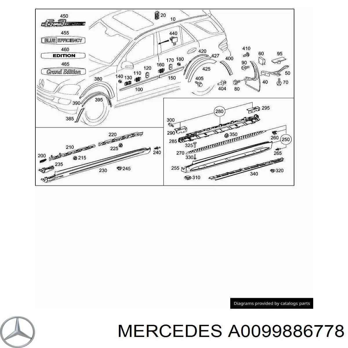  Mercedes A0099886778 ціна, від 2.82 USD