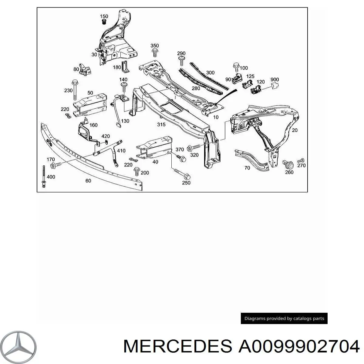 A0099902704 Mercedes 