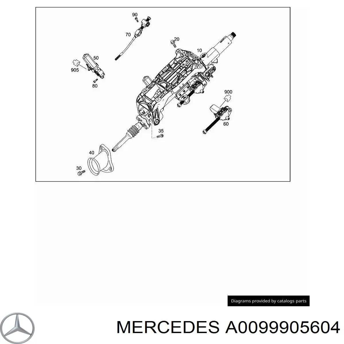 A0099905604 Mercedes 