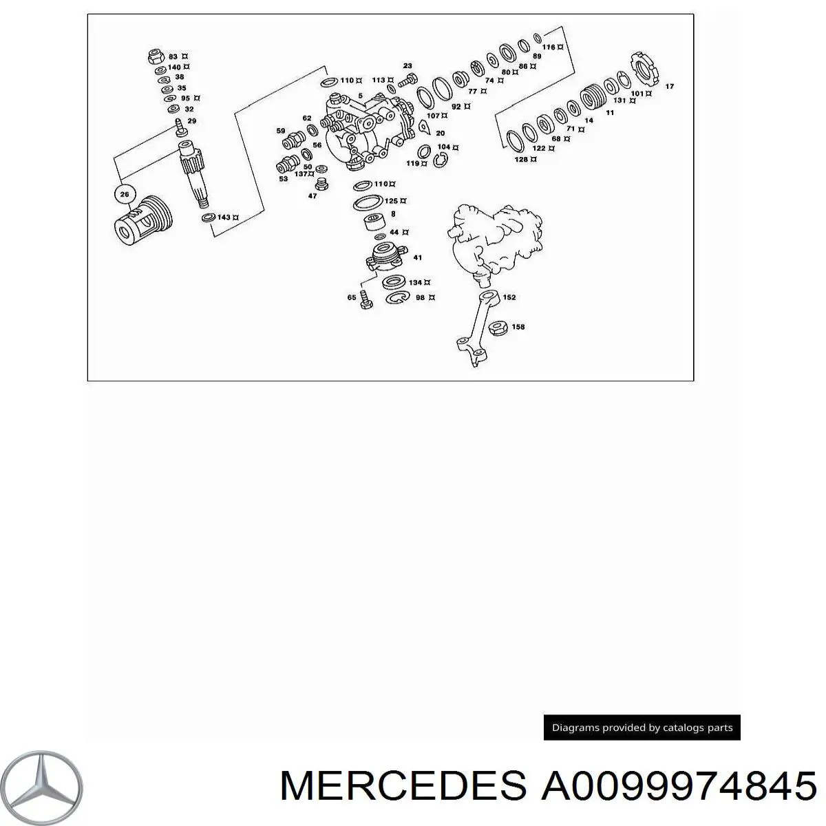  A0099974845 Mercedes