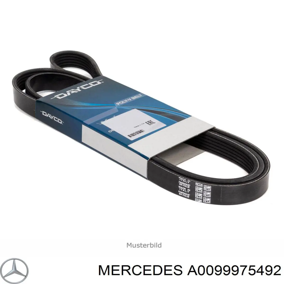 Купити A0099975492 Mercedes Ремінь генератора