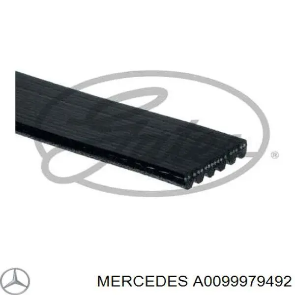 A0099979492 Mercedes ремінь приводний, агрегатів