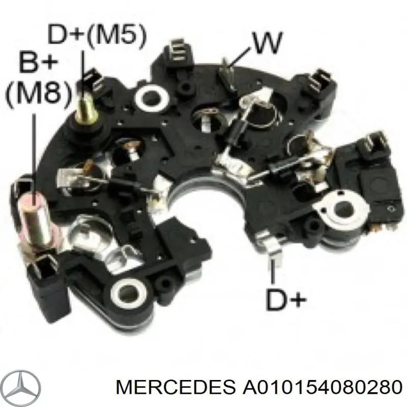 A010154080280 Mercedes генератор