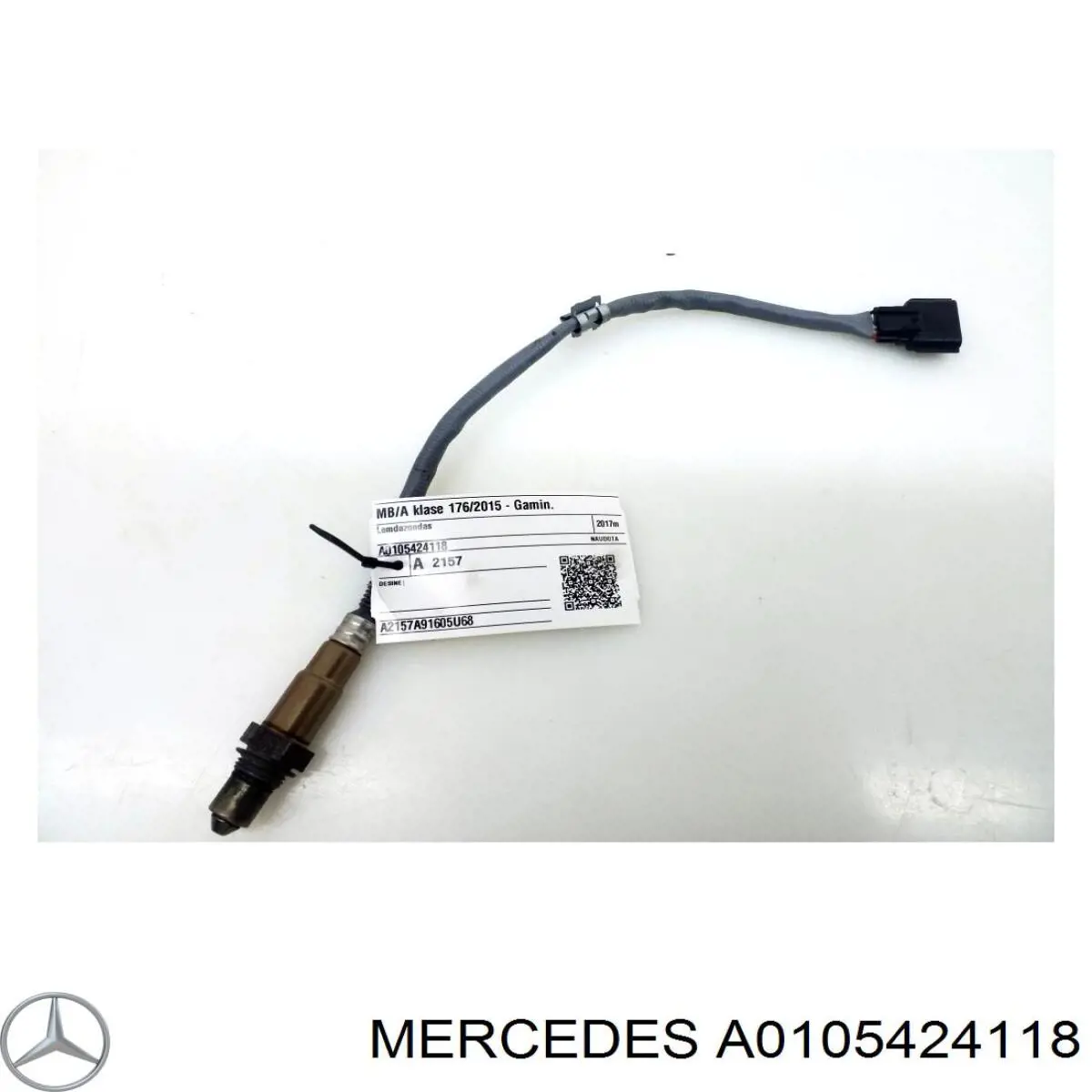 A0105424118 Mercedes Лямбдазонд, датчик кисню до каталізатора