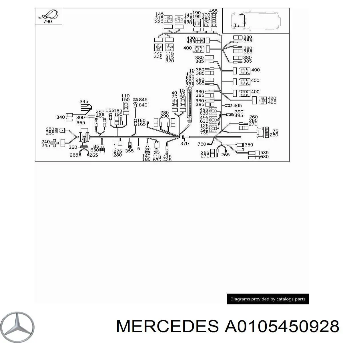  A0105450928 Mercedes