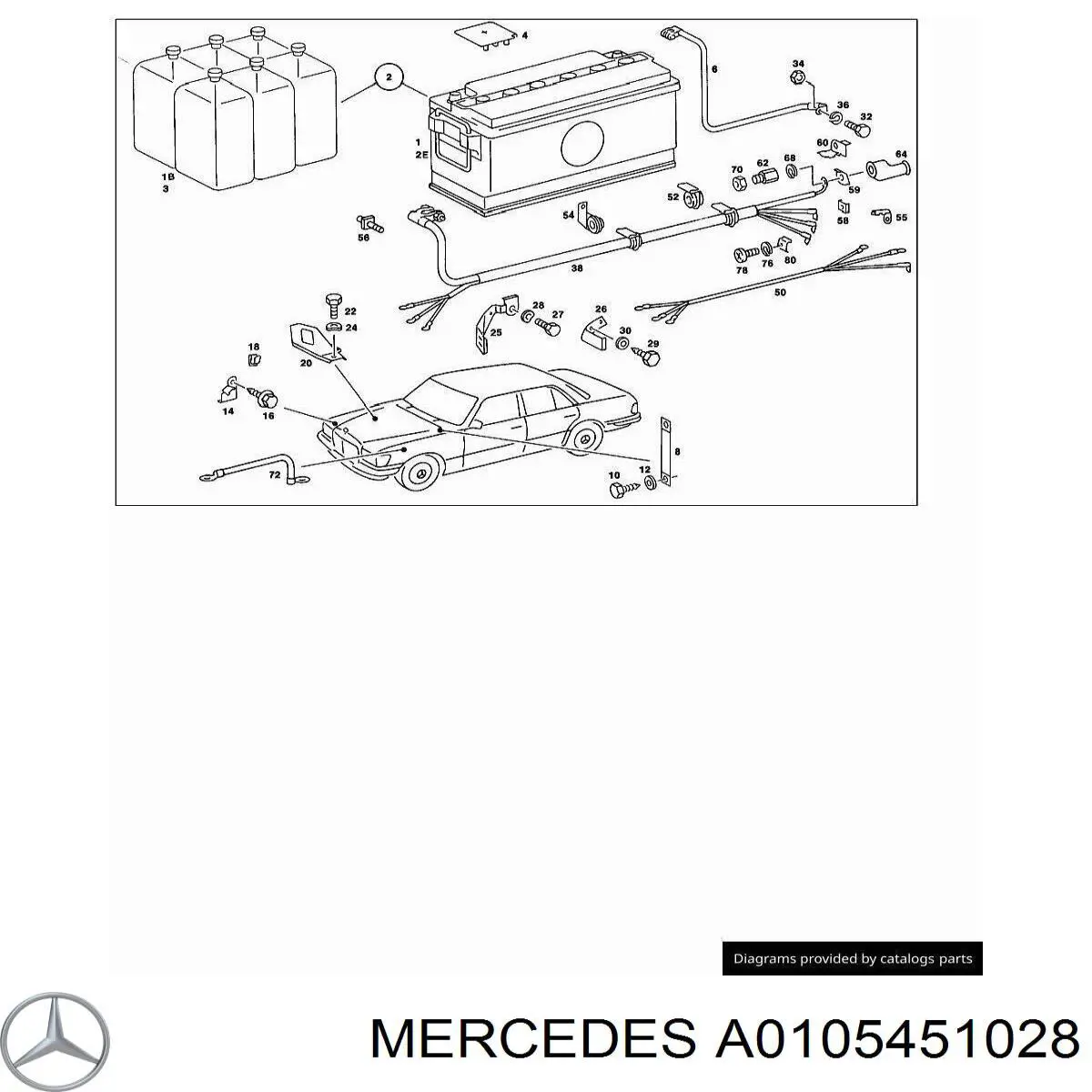 A0105451028 Mercedes 