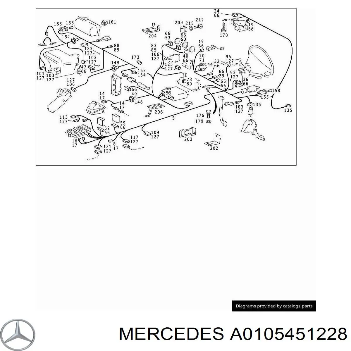  Mercedes A0105451228 ціна, від 7.60 USD