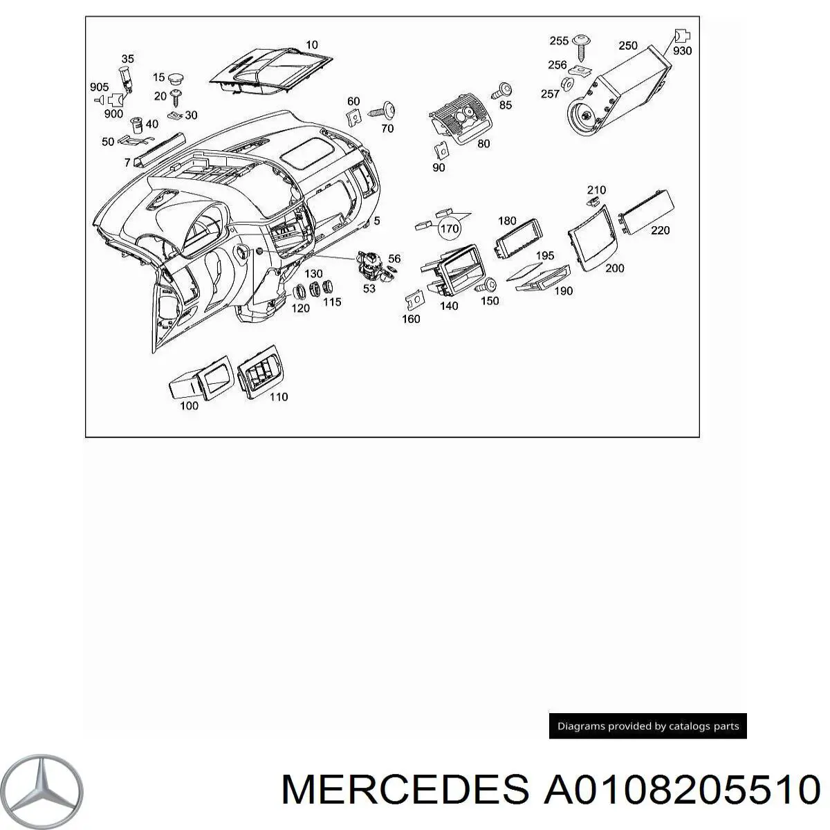 A0108205510 Mercedes 