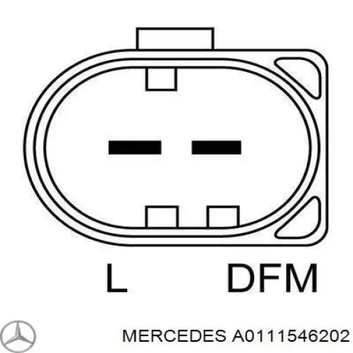 Генератор автомобільний Mercedes A0111546202