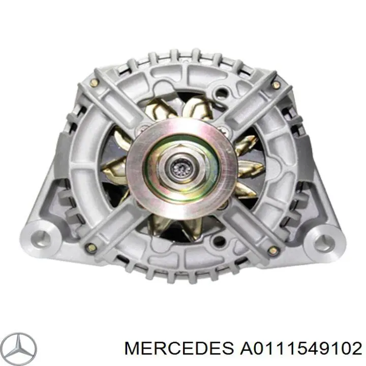 A0111549102 Mercedes Авто генератор