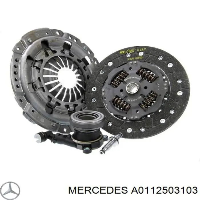 Диск зчеплення A0112503103 Mercedes