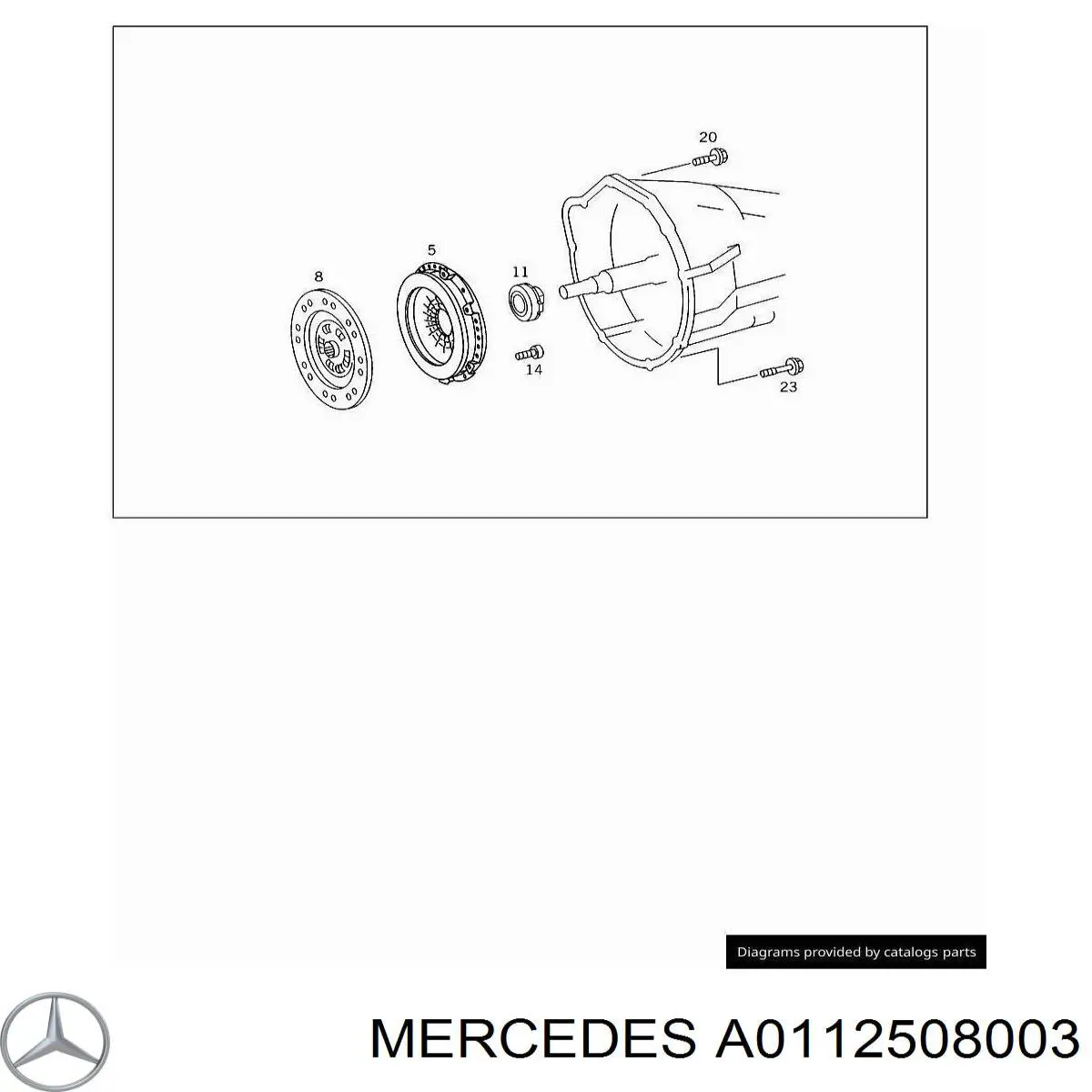  A0112508003 Mercedes