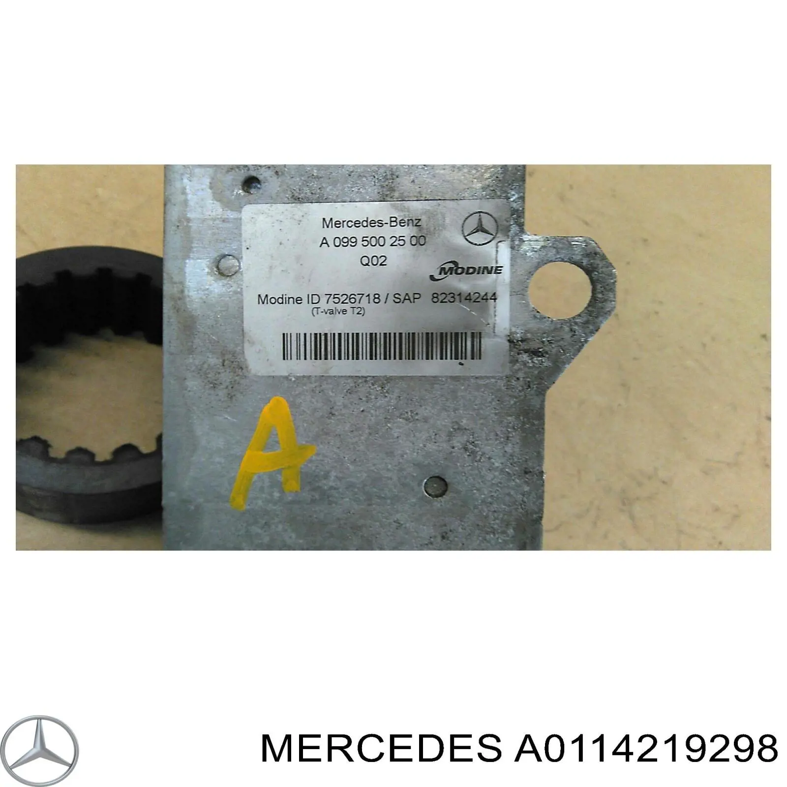 Купити A0114219298 Mercedes Супорт гальмівний передній правий