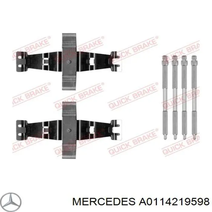 A0114219598 Mercedes 