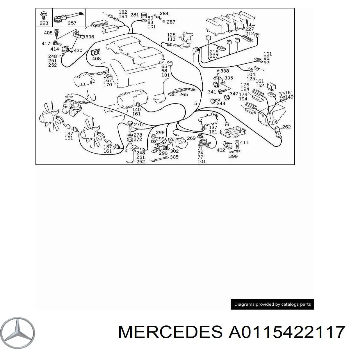 A011542211767 Mercedes датчик поздовжнього прискорення