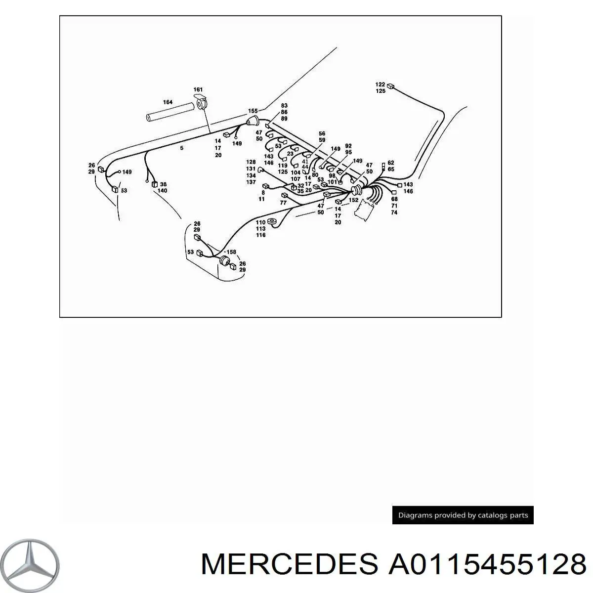  A0115455128 Mercedes