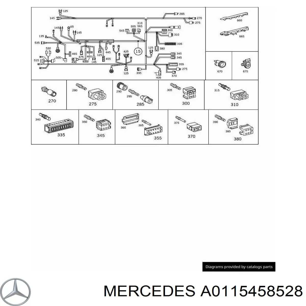  A0115458528 Mercedes